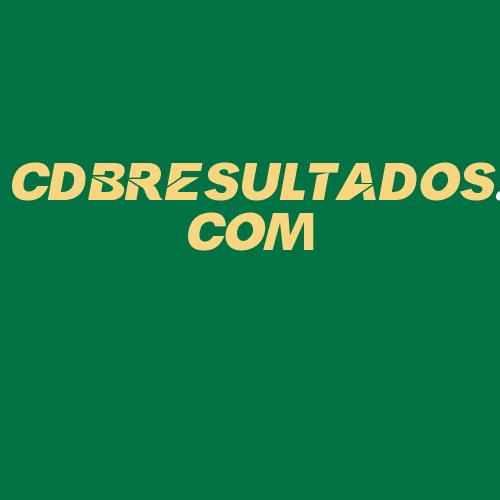 Logo da CDBRESULTADOS